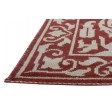 Traditional-Persian/Oriental Hand Knotted Wool Red 5' x 8' Rug