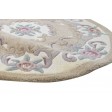 Traditional-Persian/Oriental Hand Tufted Wool Beige 4' x 4' Rug