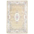 Traditional-Persian/Oriental Hand Tufted Wool beige 5' x 8' Rug