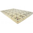 Modern Hand Tufted Wool Cream 6' x 9' Rug