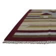 Traditional-Persian/Oriental Dhurrie Wool Sand 3' x 6' Rug