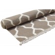 Modern Dhurrie Wool Beige 4' x 6' Rug