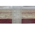 Traditional-Persian/Oriental Hand Knotted Wool / Silk (Silkette) Red 6' x 8' Rug