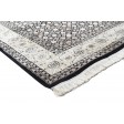 Traditional-Persian/Oriental Hand Knotted Wool Black 5' x 8' Rug