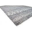 Modern Hand Knotted Wool Grey 9' x 12' Rug