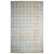 Handmade Wool/ Viscose Modern Beige/ Ivory 5x8 lt1015 Area Rug