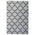 Handmade Wool Modern Ivory/ Black 5x8 lt1134 Area Rug