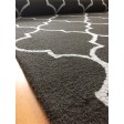 Handmade Wool Modern Charcoal/ Gray 5x8 lt1232 Area Rug