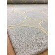 Handmade Wool Modern Ivory/ Gray 5x8 lt1261 Area Rug