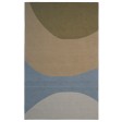 Handmade Wool Modern Green/Blue 5x8 lt1263 Area Rug