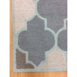 Handmade Wool Modern Gray/ L.Blue 5x8 lt1307 Area Rug