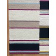 Handmade Wool Modern Ivory/ Navy Blue 5x8 lt1407 Area Rug