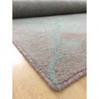 Handmade Wool Modern L. Brown/ Gray 5x8 lt1507 Area Rug