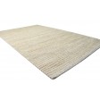 Modern Jacquard Loom Jute Sand 5' x 8' Rug