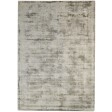 Modern Handloom Silk Grey 5' x 7' Rug