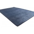 Modern Handloom Wool / Silk (Silkette) Black 5' x 7' Rug