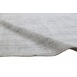 Modern Handloom Wool / Silk (Silkette) Grey 5' x 7' Rug