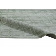 Modern Handloom Silk Green 5' x 7' Rug