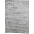 Modern Handloom Wool / Silk (Silkette) Grey 5' x 7' Rug