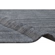 Modern Handloom Wool / Silk (Silkette) Dark Grey 5' x 7' Rug
