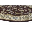 Traditional-Persian/Oriental Hand Tufted Wool Brown 6' x 6' Rug
