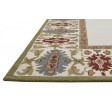 Traditional-Persian/Oriental Hand Tufted Wool Cream 5' x 8' Rug
