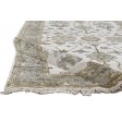 Traditional-Persian/Oriental Hand Knotted Silk (Silkette) Ivory 4' x 6' Rug