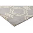 Modern Hand Tufted Wool Grey 2' x 2' Rug