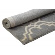 Modern Hand Tufted Wool Grey 2' x 2' Rug