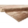 Modern Handloom Silk (Silkette) Brown 8' x 10' Rug