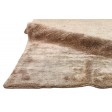Modern Handloom Silk (Silkette) Brown 4' x 8' Rug