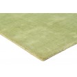 Modern Handloom Silk (Silkette) Sage 2' x 3' Rug