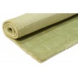 Modern Handloom Silk (Silkette) Sage 2' x 3' Rug