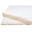 Modern Handloom Silk (Silkette) Ivory 5' x 8' Rug