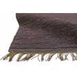 Modern Hand Knotted Jute Purple 5' x 8' Rug