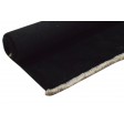 Modern Hand Knotted Silk (Silkette) Charcoal 2' x 3' Rug