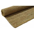 Modern Hand Knotted Jute Brown 2' x 3' Rug