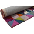 Modern Hand Tufted Wool Multi Color 2'6 x 5' Rug