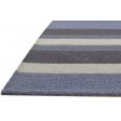 Modern Hand Tufted Wool Multi Color 5' x 8' Rug