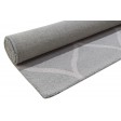 Modern Hand Tufted Wool Grey 5' x 7' Rug