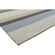 Modern Hand Tufted Wool Multi Color 5' x 8' Rug