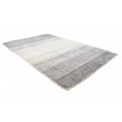 Modern Handloom Silk Grey 4' x 6' Rug