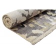 Modern Hand Knotted Wool / Silk (Silkette) Sage 5' x 8' Rug