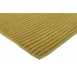 Modern Hand Knotted Wool Gold 5' x 8' Rug