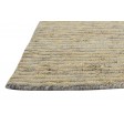 Modern Hand Knotted Wool / Jute Beige 2' x 3' Rug