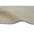 Modern Hand Knotted Wool / Jute Beige 3' x 5' Rug