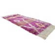 Shag Hand Knotted Wool Pink 3' x 5' Rug