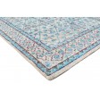 Modern Hand Knotted Silk Blue 5' x 8' Rug