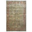 Traditional-Persian/Oriental Hand Knotted Wool Green 6' x 9' Rug