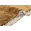 Modern Hand Knotted Jute Gold 2' x 2' Rug